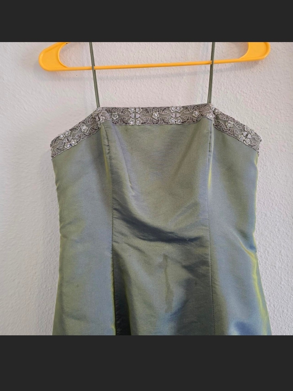 Y2k Color Shift Vitage Prom Dress